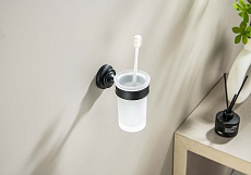 Держатель для стакана Aquatek Классик AQ4527MB черный матовый