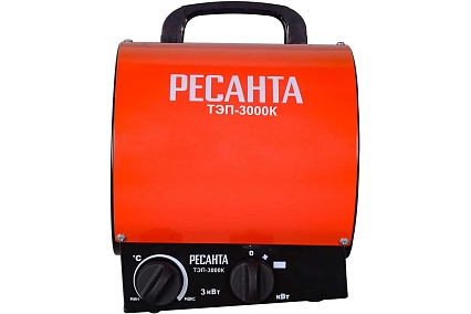 Электрическая тепловая пушка Ресанта ТЭП-3000К 67/1/8