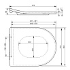 Крышка-сиденье Toto MH TC514F с микролифтом