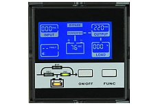 Источник бесперебойного питания Hiden EXPERT 2 kVA/1,8 kW, 6x9А/ч UDC9202S-RT