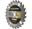 Диск пильный 185х20/16мм, 24Z Hanskonner H9022-185-20/16-24