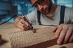 Электрический гравер мини-дрель Accesstyle в кейсе с набором аксессуаров ECE-A/130W/FPCS
