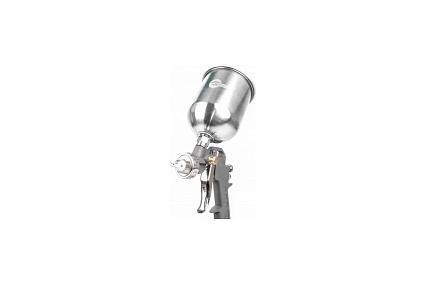 Пневматический краскопульт Intertool HP, форсунка 1.5 мм, бачок 600мл PT-0205