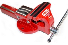 Слесарные тиски KANCA 140 мм, с трубными губками 60205010140