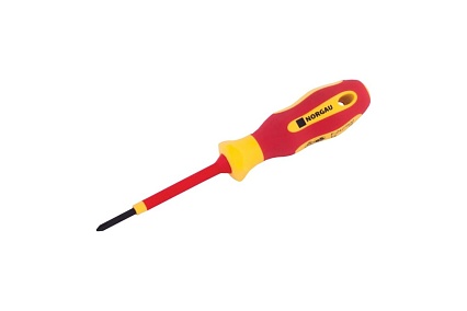 Крестовая диэлектрическая отвертка Norgau PH0х60 мм, тип N171-PH0x60 067073201