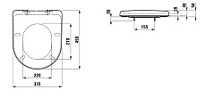 Крышка-сиденье Laufen Pro New Standart 8.9395.5.300.000.1