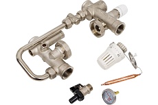 Насосно-смесительный узел Valtec без насоса, монтажная длина насоса 130 мм VT.VALMIX.0.130