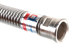 Подводка для газа СТМ ГАЗ сильфонная, 3/4&quot;, гайка-гайка, 250 см CGHF3425