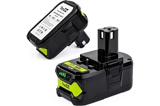 Аккумулятор для RYOBI 18V 5.0AH (LI-ION) PN: RB18L50 Topon TOP-PTGD-RY-18-5.0