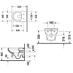 Подвесной унитаз Duravit Durastyle Basic Rimless 2562090000