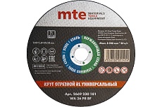 Круг отрезной универсальный 180x1.8x22.2 мм, MTE 2669230181