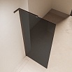 Душевая перегородка Vincea Волк-Ин (Walk-In) VLSW-1H800CGB 80x200 черный, тонированное