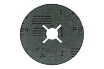 Фибровый шлифовальный круг CR5229 125х22 мм, керамика, Р24, 10 шт Interflex 3024242501-10