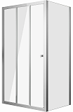 Душевой уголок Grossman Falcon GR-D90-P80Fa 90x80 прозрачный, хром