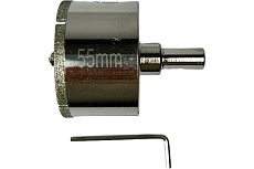 Коронка алмазная по керамограниту 55 мм Спец СПЕЦ-0541010