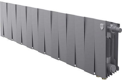 Радиатор Royal Thermo PianoForte 200 Silver Satin VDR80 - 16 секций НС-1506338