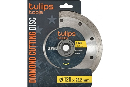 Диск алмазный сплошной 125х2.4х22.2 мм Tulips Tools EA10-832