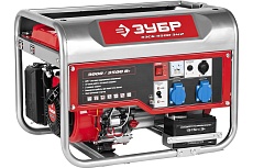 Бензиновый генератор Зубр 220/12В, 3000/3500Вт ЗЭСБ-3500-ЭМ2