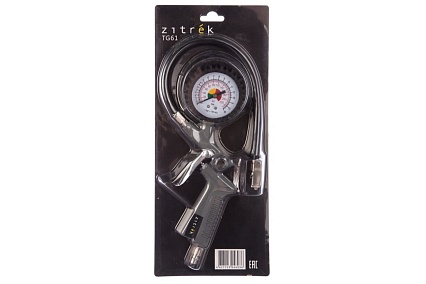 Пистолет для накачки с манометром Zitrek TG-61 018-0903