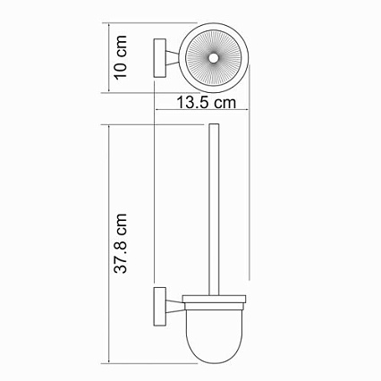 Ерш подвесной WasserKRAFT Isen K-4027