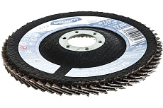Диск лепестковый торцевой Zircon Plus G-AZ (125х22 мм; K40) DRONCO 5242304100