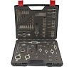 Набор метчиков и плашек H-Tools M3-M12 HSS-G 52пр 491060HT