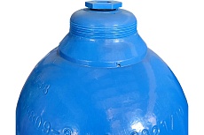 Баллон кислород с ВК-1 40 л, 150 атм, легированная сталь SHANDONG YONGAN HELI CYLINDER 00-00001599