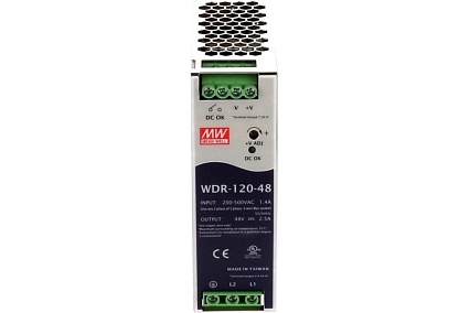 Источник питания Mean Well AC/DC WDR-120-48 Т00297183