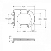 Подвесной унитаз BelBagno Sfera-R BB046CHR/SC/BB026/BB042BL комплект 3 в 1