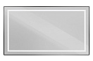 Зеркало BelBagno SPC-KRAFT-1400-800-SENS-NERO 140x80 см сенсорный выключатель, черный
