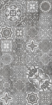 Декор Laparet Concrete Vimp тёмно-серый 30х60 см