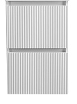 Тумба под раковину BelBagno Uno-Mini 40 см Bianco Opaco UNO-MINI-400-2C-SO-BO