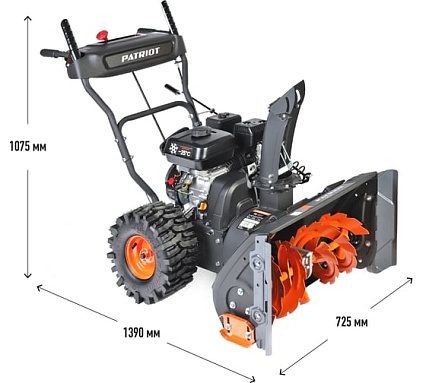 Бензиновый снегоуборщик Patriot PS 603 426108603