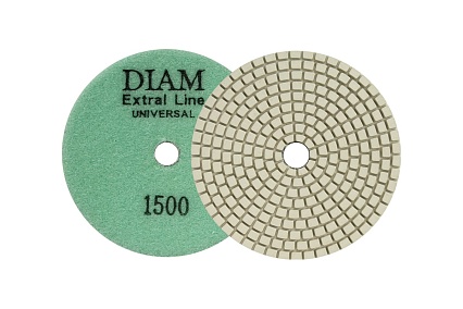 Круг алмазный гибкий шлифовальный Extra Line Universal №1500 (100х2.5 мм; сухая/мокрая) Diam 677
