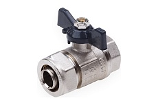 Шаровой кран для МП труб Aqualink вн 1/2x16 B бабочка 874