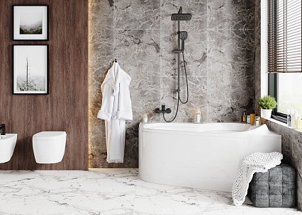 Акриловая ванна VagnerPlast Selena 160x105 L/R