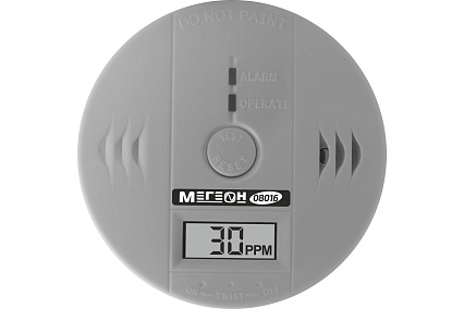 Детектор утечки угарного газа Мегеон 08016 к0000034503