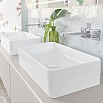 Раковина Villeroy&Boch Collaro 56х36х14.5см 4A205601 альпийский белый