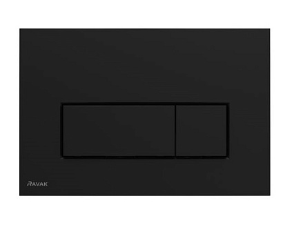 Кнопка смыва Ravak Uni Slim X01744 черный матовый