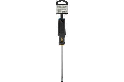 Отвертка Denzel SL6x150 мм, S2, трехкомпонентная рукоятка 121997
