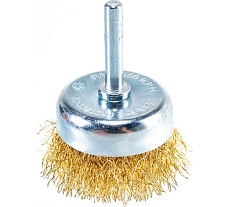 Щетка-крацовка со шпилькой для дрели,чашка 50 мм РемоКолор 45-2-405
