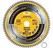 Диск пильный по дереву Woodmaker 255x30/25.4 мм, Z=80 атв Diamond Industrial DIDD255Z80