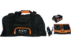 Аккумулятор L1850R (18 В; 5.0 А.ч.; Li-ion) + зарядное устройство BLK1218 + сумка AEG SETL1850BLK 4932451629
