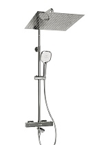 Душевая стойка WasserKRAFT A199.119.065.010.CH Thermo с термостатом, хром