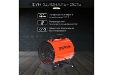Тепловая электрическая пушка ECOTERM EHR-05/3E ET1523-2