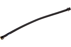 Подводка для газа СТМ ГАЗ сильфонная, 1/2&quot;, гайка-штуцер, 50 см CGHM1205