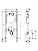 Инсталляция для унитаза MEPA VariVIT A31 514101