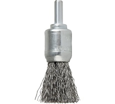Щетка кистевая волнистая с хвостовиком 12 мм, проволока - сталь 0.30 мм DeBever DB80163382
