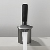 Смеситель для раковины Black&White Gravity GF-7104-GM оружейная сталь