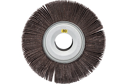 Щетка торцевая лепестковая абразивная ROXTOP (150х50х32 мм; Р80) RoxelPro 132462